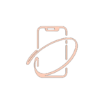 icone téléphone protégé illustrant la catégorie Design et protextion