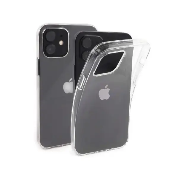 Coque transparente sur iphone non imprimée